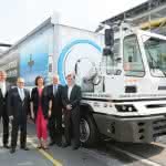 Nutzfahrzeuge: BMW Group und Scherm Gruppe nehmen Elektro-Lkw in Betrieb 201507_P90189821-zoom-orig