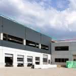 Lager- und Regalsysteme: Immogate feiert Richtfest in Parsdorf Frontansicht Logistikcenter 20140718-1_web