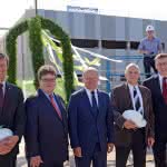 Lager- und Regalsysteme: Goodman und Diehl feiern Richtfest im Hamburger Hafen Goodman Diehl Richtfest Hamburg