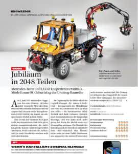 Meinung: Aus Ausgabe 5/11: Interview zur Kooperation von LEGO mit Mercedes Benz Meinung: Aus Ausgabe 5/11: Interview zur Kooperation von LEGO mit Mercedes Benz