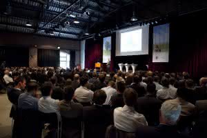 Volles Haus beim Vortrag von Prof. Dr. Michael ten Hompel