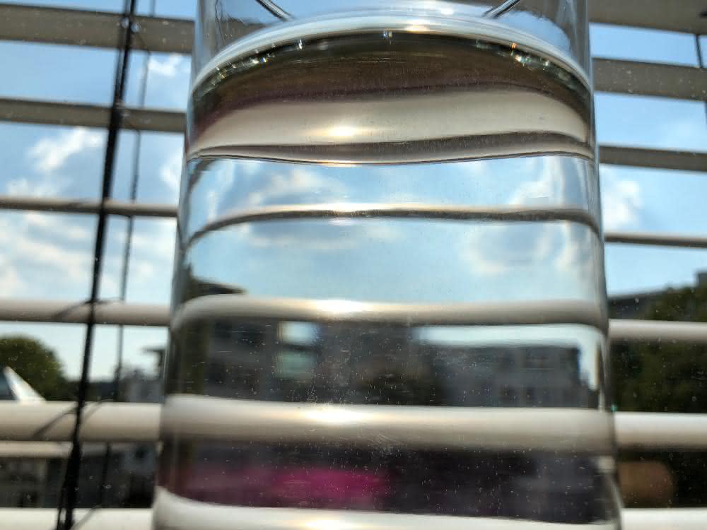 Glas mit Wasser
