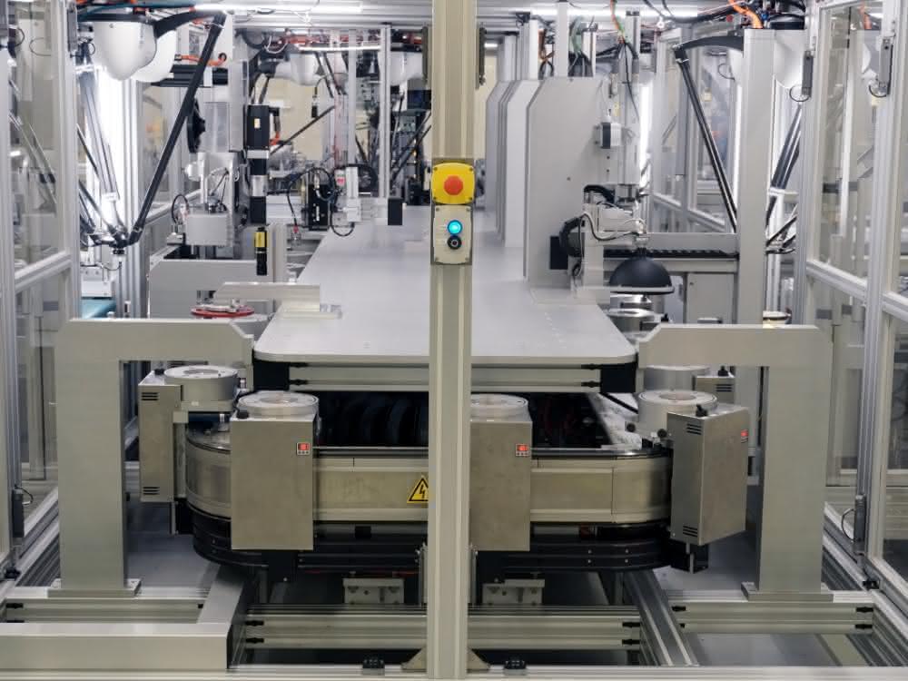 Autonomous trolleys: Flexible transportation in production