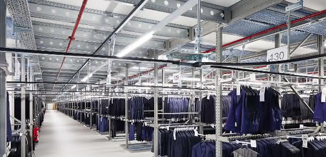 Lager- & Kommissioniertechnik: Nedcon realisiert modernes Lager bei Roy Robson Foto: Nedcon