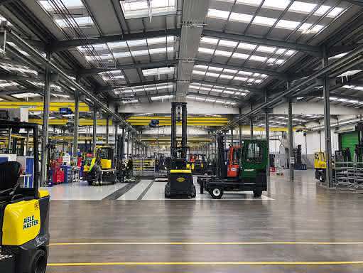 Forklifts & Components: The signs are green in Ireland Production of Combilift