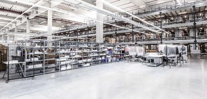Logistikzentren: Vorgestellt: Aberles innovative Fördertechnik bei mytheresa.com Foto: mytheresa.com