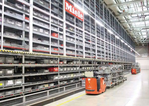 Small parts warehouse from Servus Intralogistics