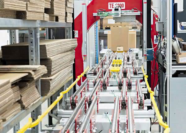 Hightech im Repackaging-Zentrum