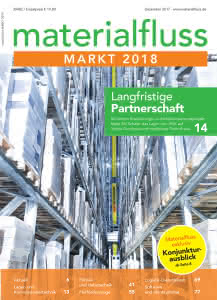 Tables of contents materialfluss PRINT: materialfluss - Market 2018 edition materialfluss Market 2018 Cover page