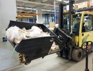 Forklifts & Components: Next stop money printing machine Rotating fork clamps