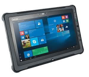 Software & Ident: Getac: Powerful F110 tablet Photo: Getac