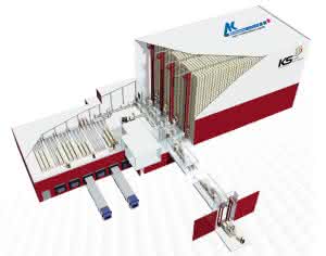 New dispatch warehouse of WKS Druckholding GmbH