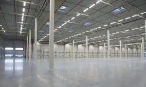 Logistics hall in the Rurtal industrial park.