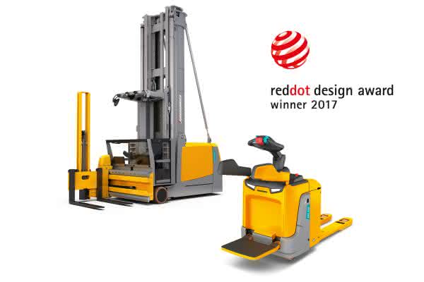 Topmeldungen: Jungheinrich auch 2017 wieder mit zwei Red Dot Design Awards prämiert Jungheinrich