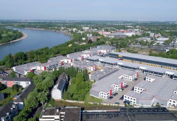 Aerial view: The Segro-Park Düsseldorf South