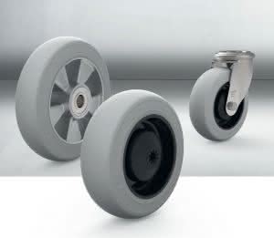 Conveyor technology & components: Blickle wheels and castors: Protection for sensitive goods Photo: Blickle