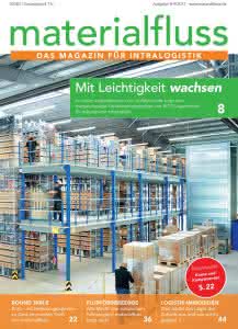 Inhaltsverzeichnisse materialfluss PRINT: materialfluss Ausgabe 08-09/2017 Materialfluss Titelseite 08-09/2017