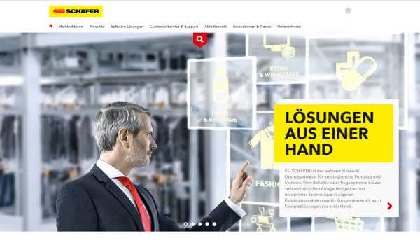 The new SSI Schäfer website