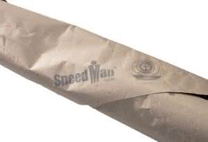 Packaging paper made from 100% recycled paper