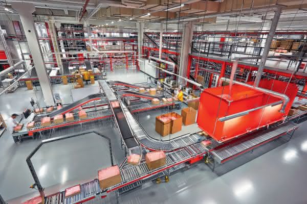 Logistikzentrum von Avnet