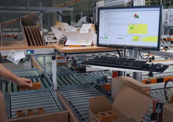 Software: Flexible WMS from PSI for Black Forest screws Photo: Heco