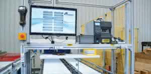 Software: Light screw, long shaft: always in view Picking workstation