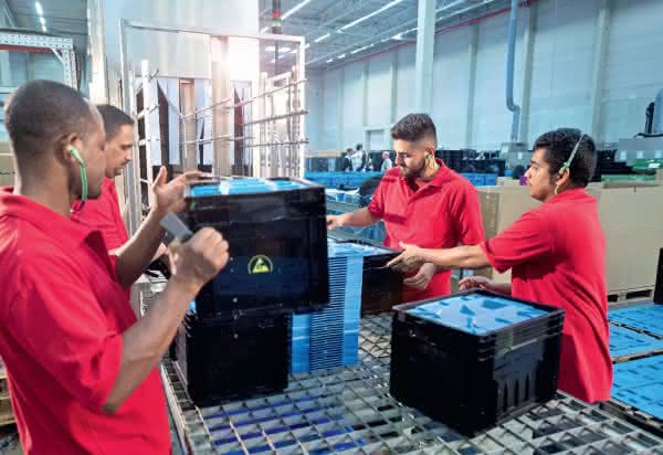 Reusable container logistics