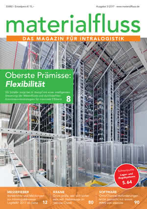 Inhaltsverzeichnisse materialfluss PRINT: Materialfluss – Ausgabe 03/2017 Materialfluss Titelseite Ausgabe 03/2017