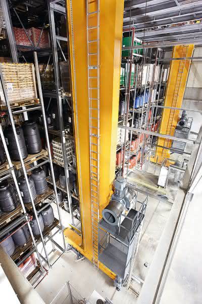 Mit DSE ausgestattete RBG - Foto: Dambach