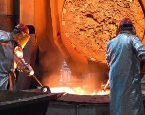Hot work at the melting point