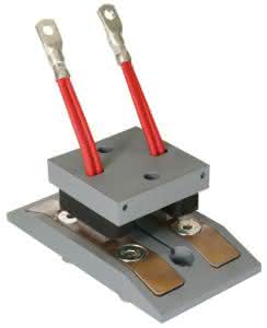Conductix-Wampfler charging contacts for shuttles and AGVs