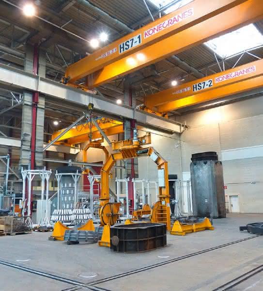 Konecranes double girder bridge cranes