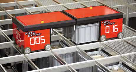Roboter über die Aluminiumkonstruktion 