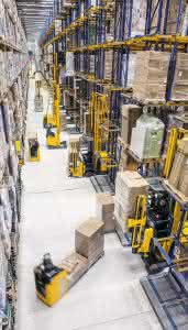 Forklift guidance system