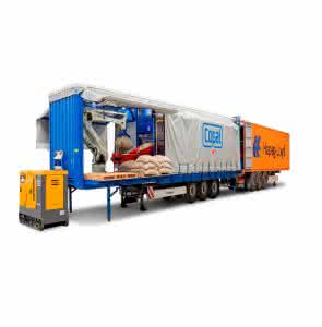Effortless unloading and palletizing