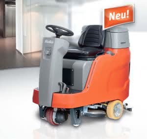 Beleuchtung/Bodenreinigung/Brandschutz: Teststrecke für den Scrubmaster B75 Hako GmbH