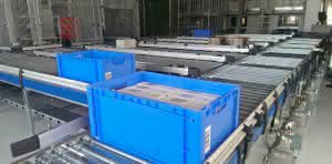 Storage- and racking systems: Storing small parts in the AutoStore Hörmann Logistik GmbH