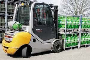 Stapler & Komponenten: Progas erweitert Produktspektrum um „Grüne Flasche“ Progas erweitert Produktspektrum um „Grüne Flasche“