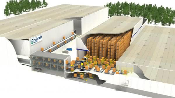 Lager- und Regalsysteme: SSI Schäfer erweitert das Distributionszentrum des Onlinehändlers Reichelt Elektronik Reichelt Elektronik