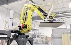 Förder- & Hebetechnik: Greifsystem für die Palettierung von Gläsern J. Schmalz GmbH