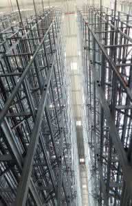 Rittals neues Hochregallager 