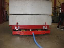 Starkes Transportlenkwerk mit Druckluft-Antrieb