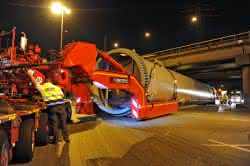 Gastank Transport