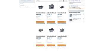 Lager- & Kommissioniertechnik: Neuer Online-Shop für Behälter und mehr