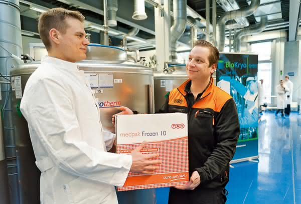 Logistik-Dienstleister: Minusgrade auf Touren