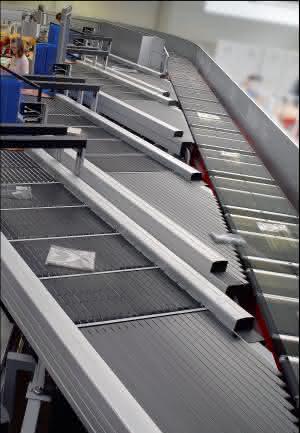 Fördertechnik & Komponenten: Technik-Trend Fördertechnik Sorter: Energie sparen, hohe Geschwindigkeiten, modularer Aufbau