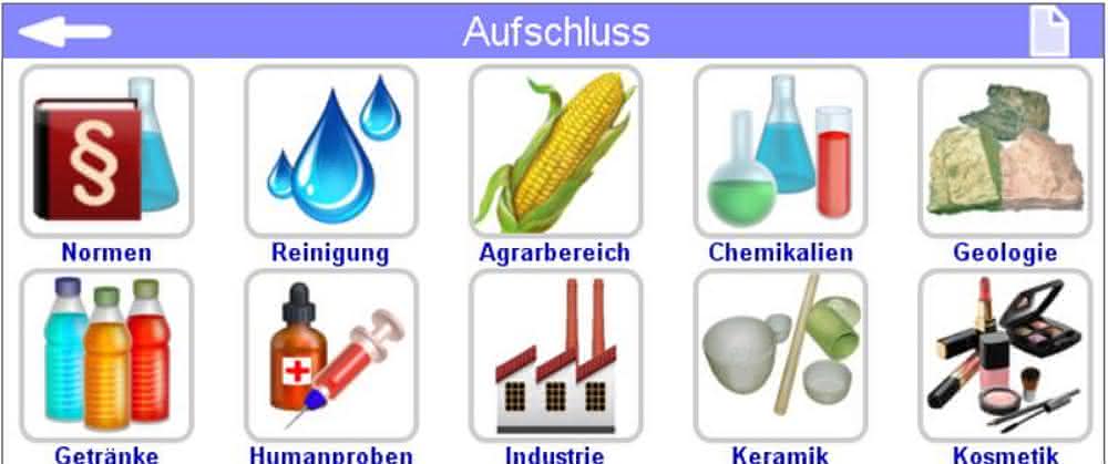 Software easyControl für Mikrowellengeräte Mikrowellengeräte in der Probenvorbereitung: Steuersoftware mit direkt ausführbarer Methodenbibliothek