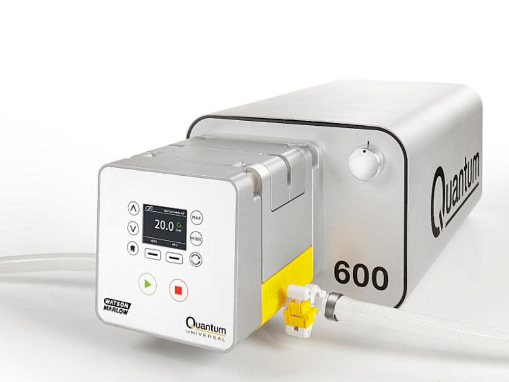 Pumpe mit Single-Use-Kassette : Downstream-Processing