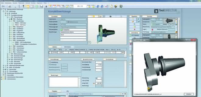 The ToolDirector warehouse application informs employees about the tools ToolDirector warehouse application