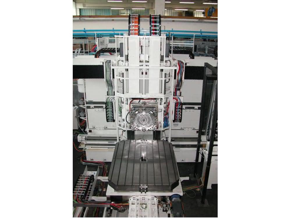 Der Peiseler-Drehtisch ATU 2000 ist eine zentrale Komponente in der MCM-Werkzeugmaschine von Premium Aerotec in Augsburg.